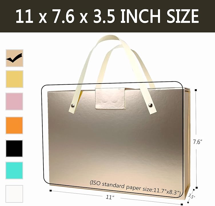 Rose Gold Handbag Box