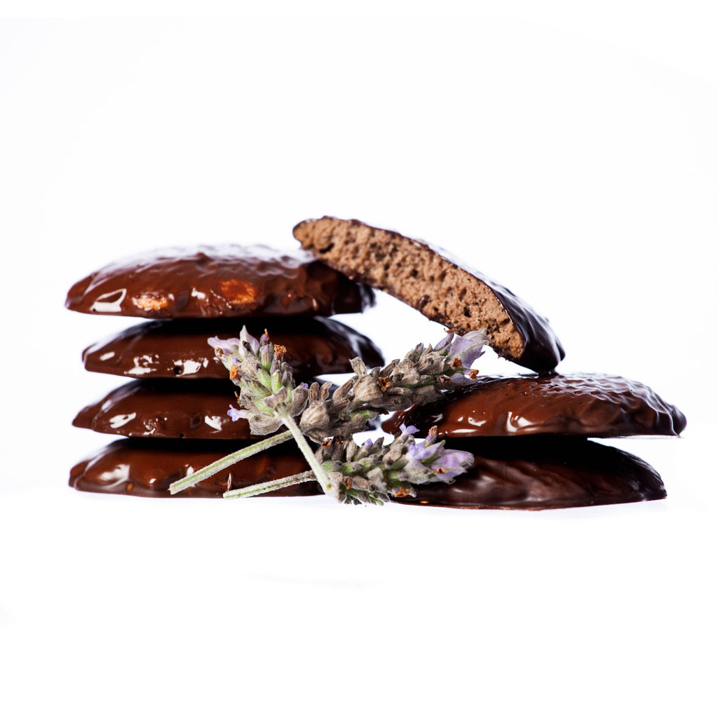 Lavender Chocolate Tea Cookies (No Gluten)