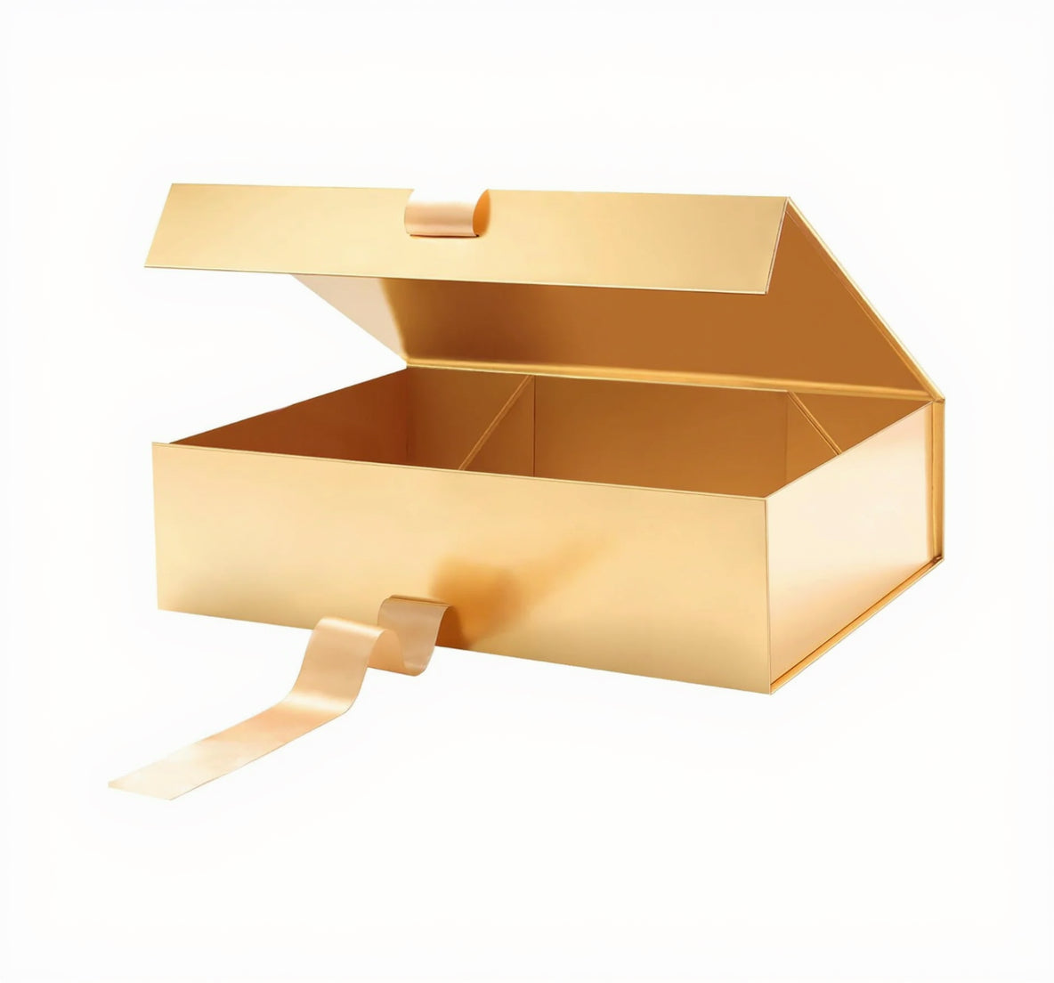 Gold Ribbon Magnetic Gift Box