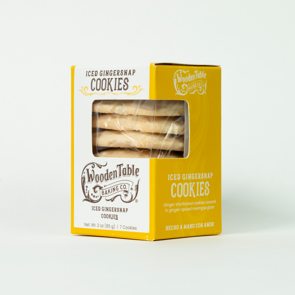 Ginger Meringue Tea Cookies