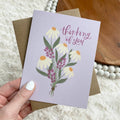 "Thinking of you" Greeting Card